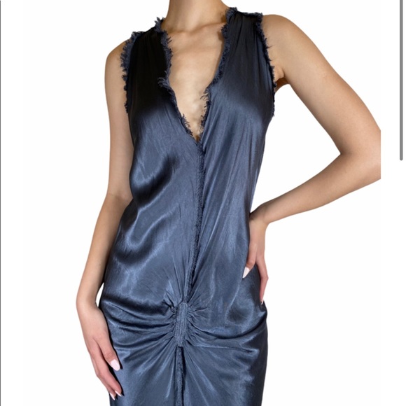 NWT Jaga Murano dress size 2 - navy blue/black pattern - Picture 6 of 9